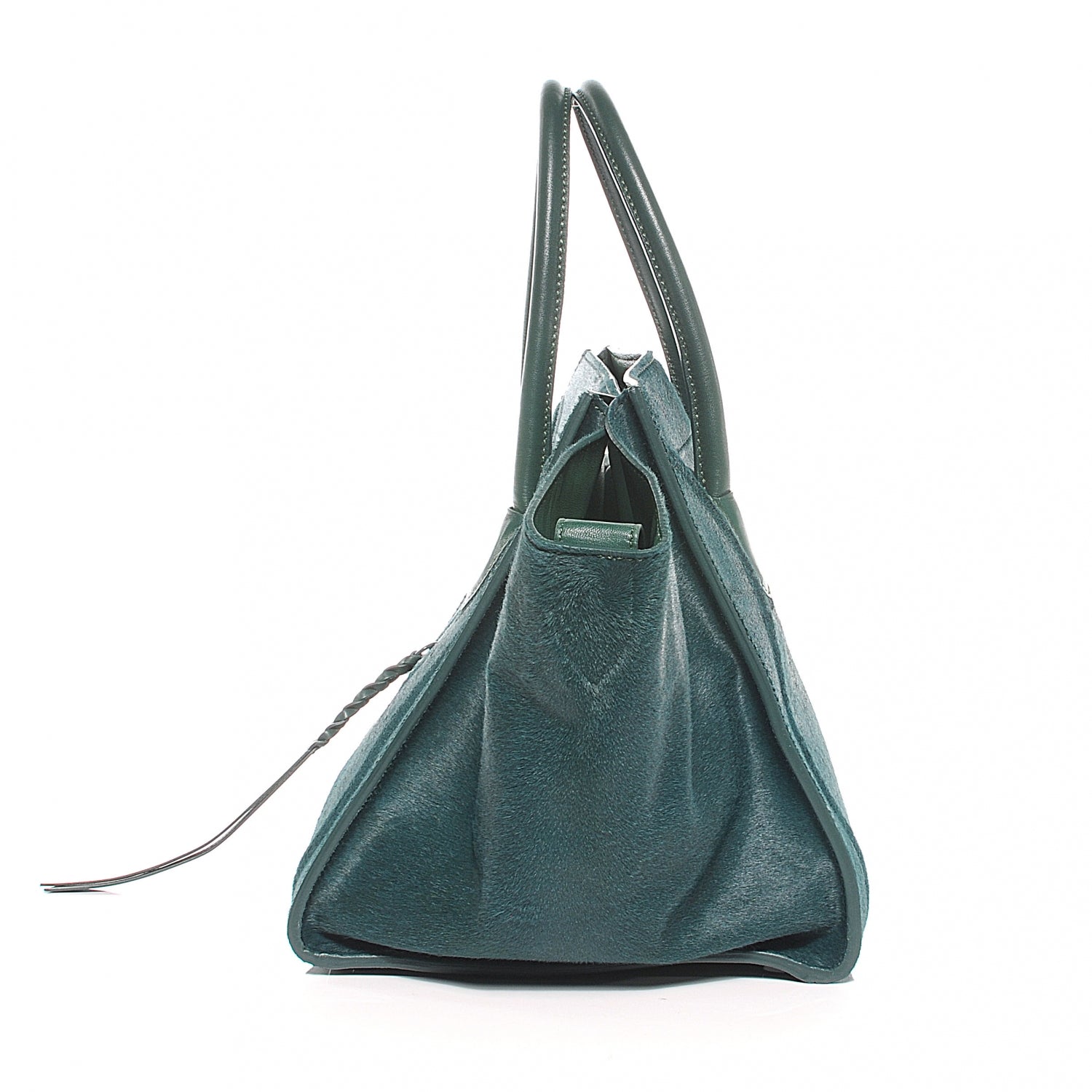 Celine Pony Hair Small Phantom Luggage Jade 11 of 12