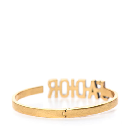 Christian Dior Metal J'Adior Bracelet Cuff Gold 2 of 5