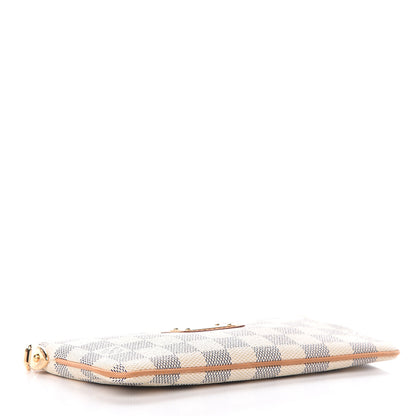 Louis Vuitton Damier Azur Pochette Milla MM 4 of 11