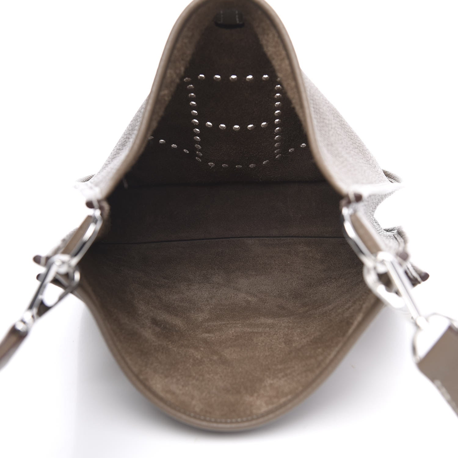 Hermes Taurillon Clemence Evelyne III PM Etoupe 5 of 10