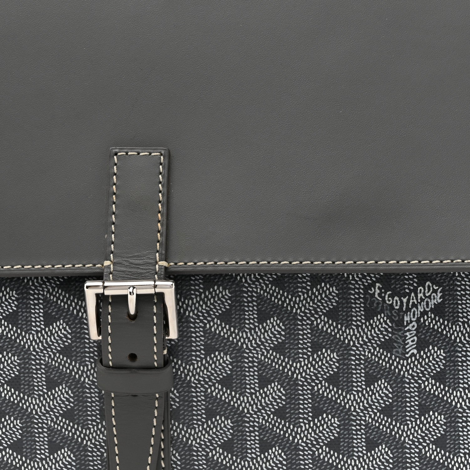 Goyard Goyardine Citadin Messenger Grey 8 of 15