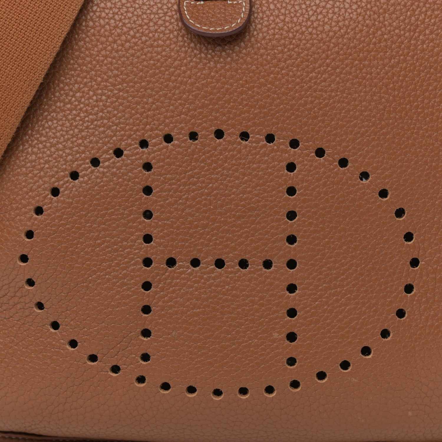 Hermes Taurillon Clemence Evelyne III PM Gold 5 of 12