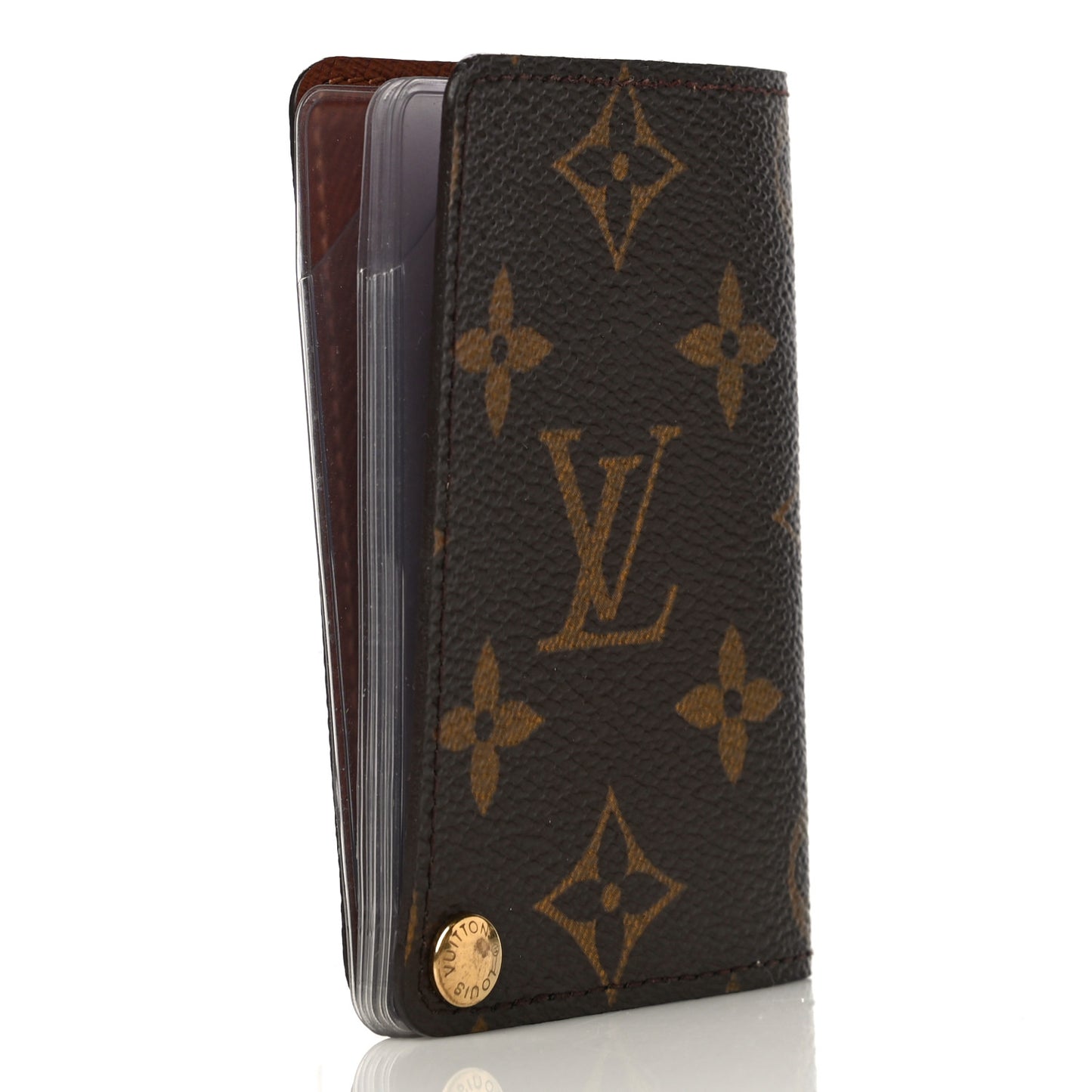 Monogram Credit Card Photo Holder