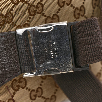 Gucci Monogram Belt Bag Dark Brown 21 of 23