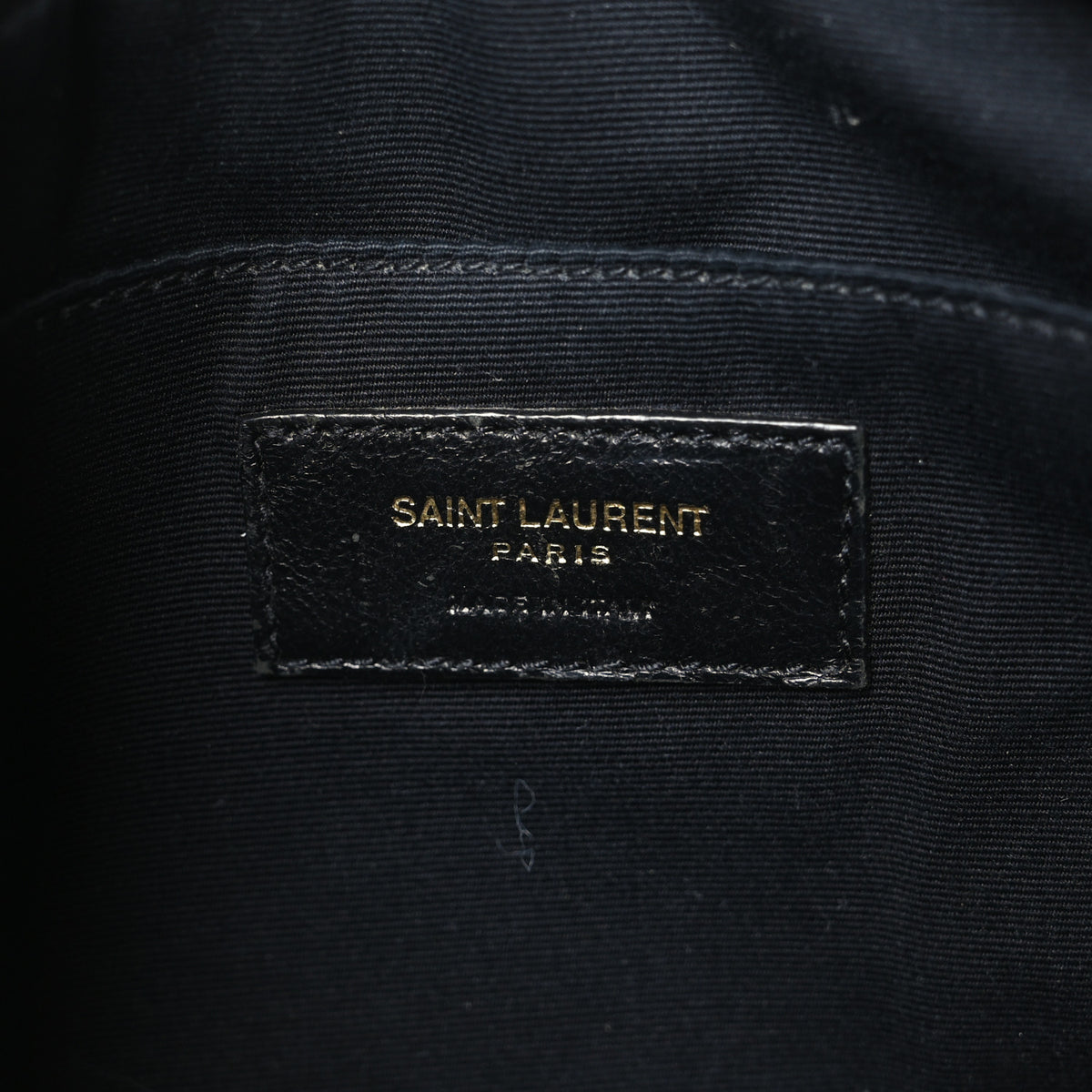 Saint Laurent Calfskin Matelasse Monogram Lou Camera Bag Pebble 6 of 10