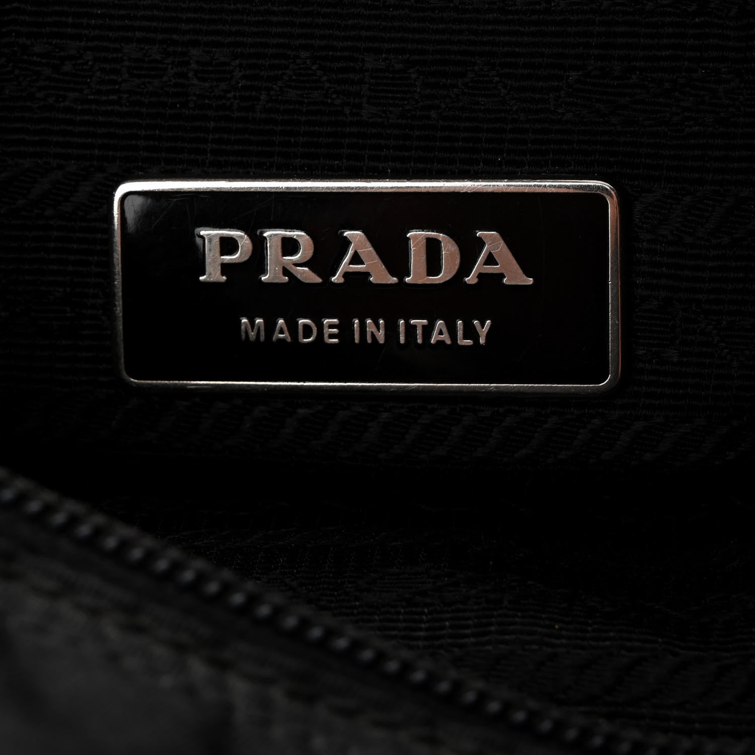 Prada Nylon Vela Messenger Black 5 of 9