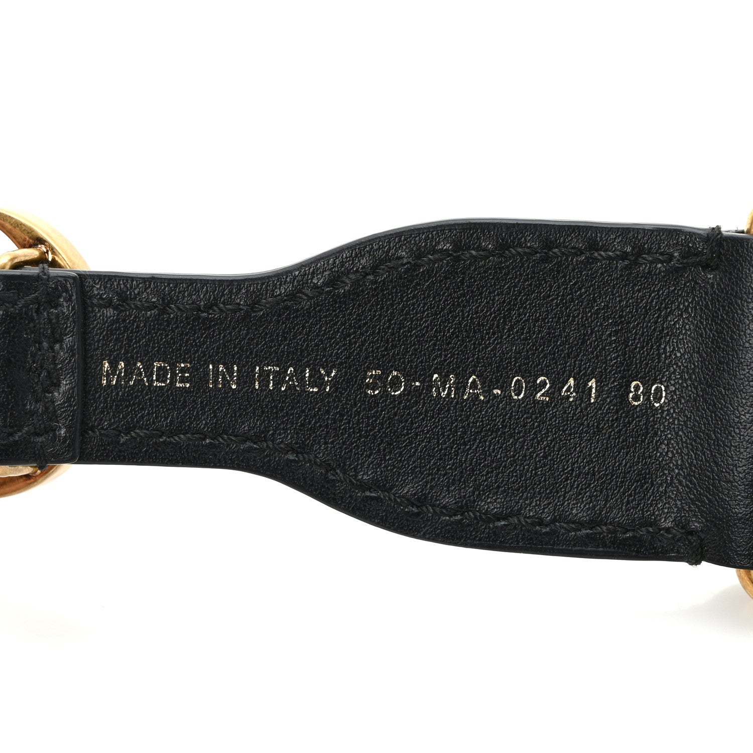 Christian Dior Canvas Embroidered Book Belt 80 32 Blueu 4 of 5