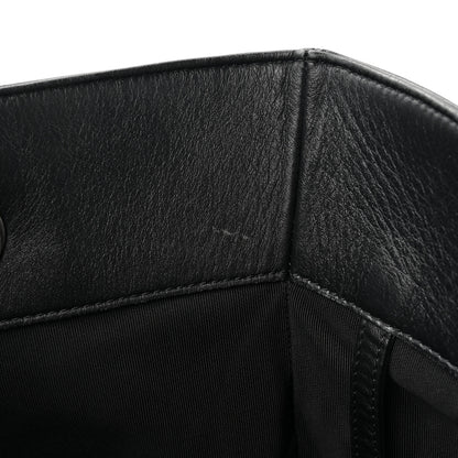 Chanel Calfskin Chain 20s Signature Tote Black 12 of 15