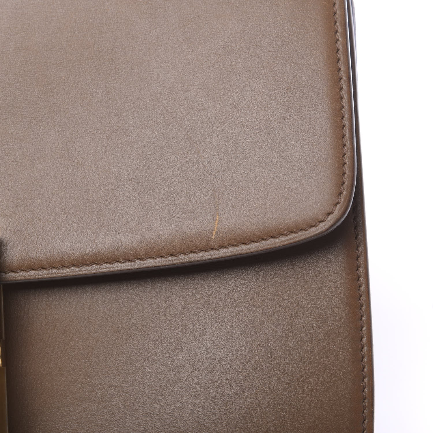 Celine Box Calfskin Medium Classic Box Flap Bag Camel 10 of 17