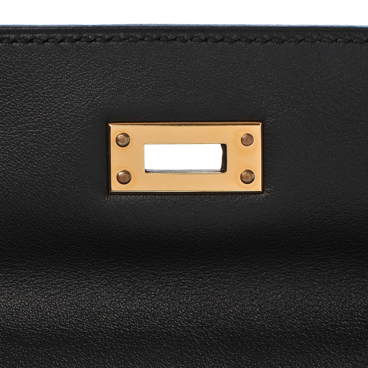 Hermes Swift Kelly Retourne 25 Black 16 of 34