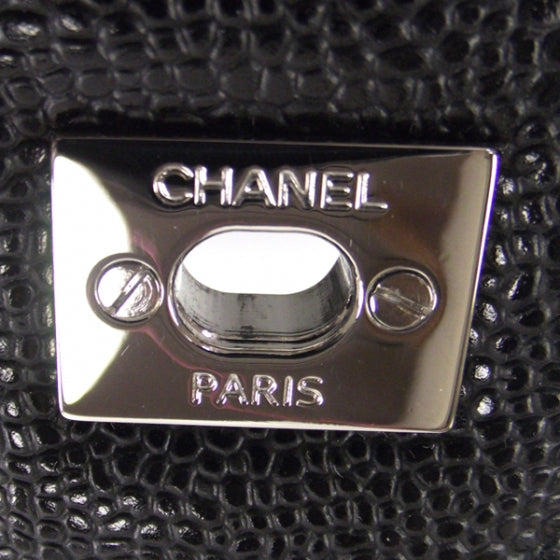 Chanel Caviar Jumbo Single Flap Black 10 of 11