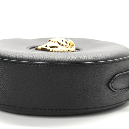 Versace Calfskin La Medusa Round Camera Bag Black 9 of 9