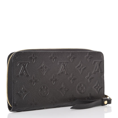 Louis Vuitton Empreinte Zippy Wallet Black 3 of 8