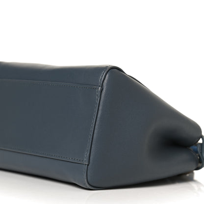 Fendi Nappa Colorblock Mini Peekaboo Iconic Satchel Tempesta Nebula Polvere 9 of 11