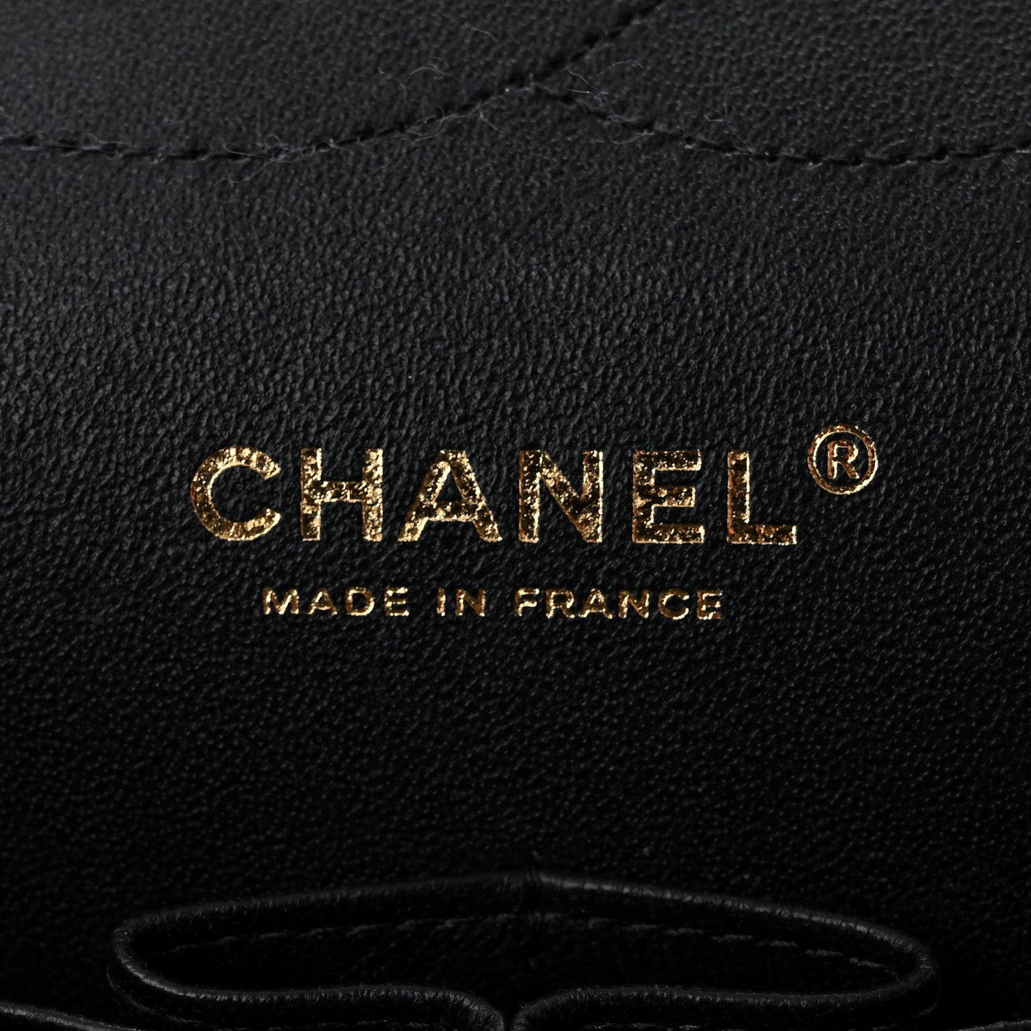 Chanel Caviar Chevron Quilted Jumbo Double Flap Black 6 of 11