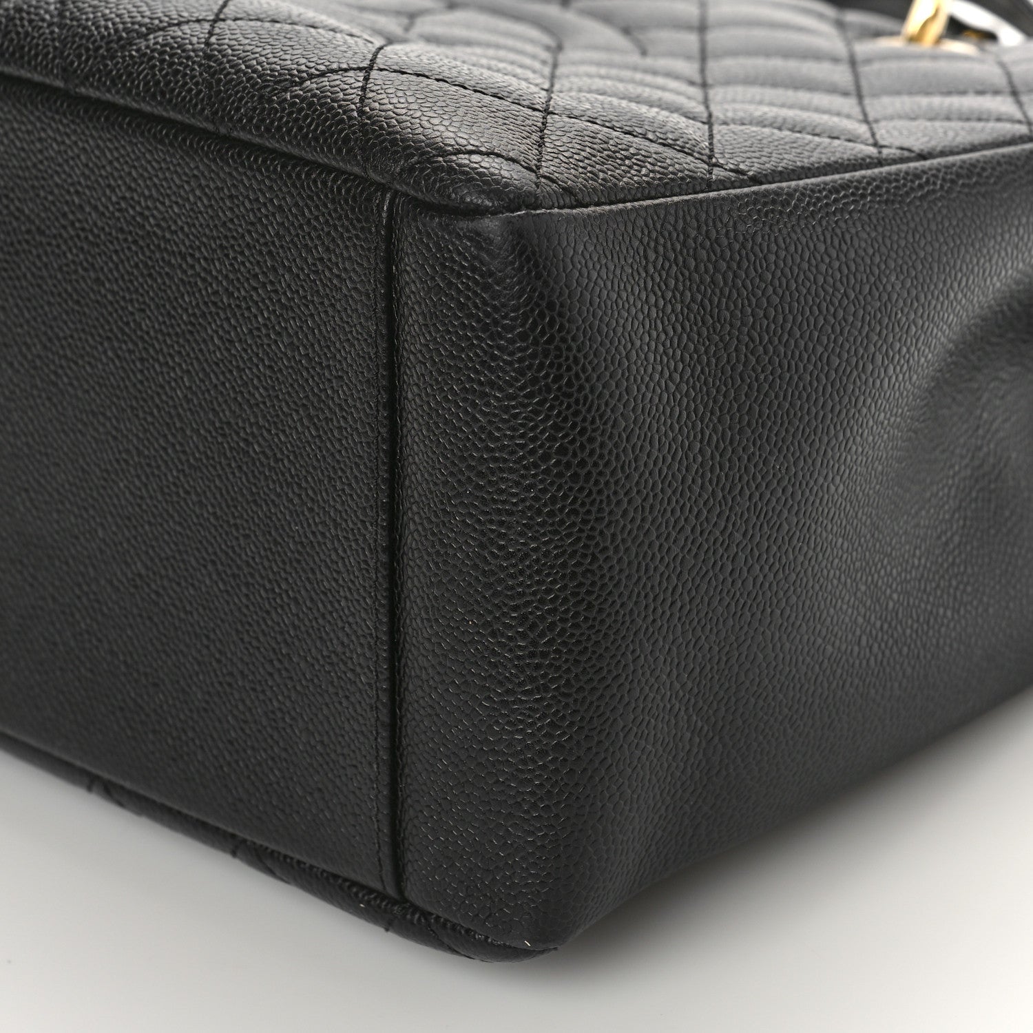 Chanel Caviar Quilted Grand Shopping Tote GST Black 9 of 11
