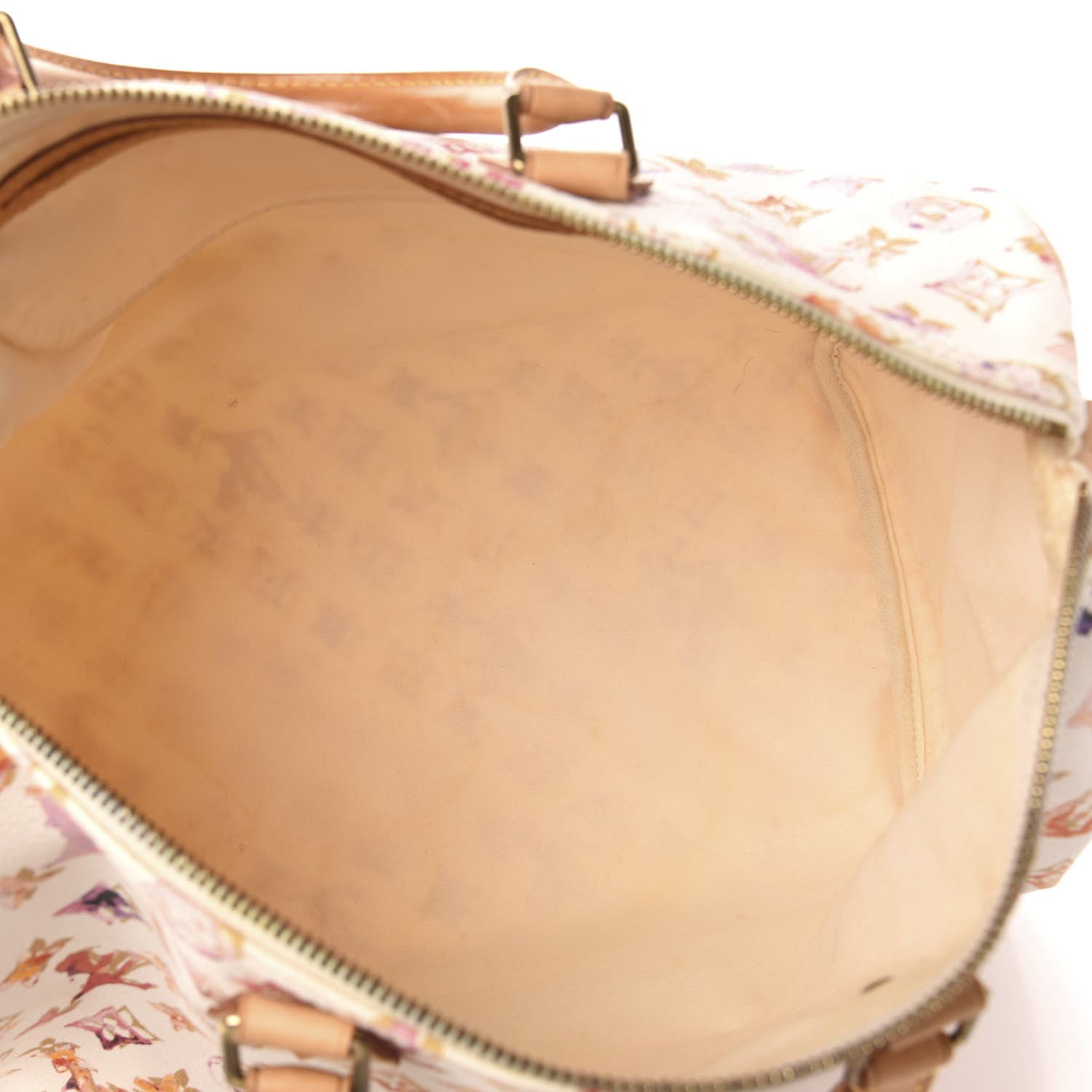 Louis Vuitton Watercolor Aquarelle Speedy 35 White 5 of 12