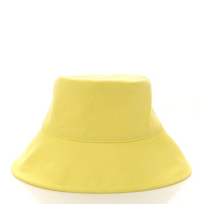 Hermes Toile De Chanvre Cotton Stretch Gaelle Hat Jaune Soleil 4 of 8