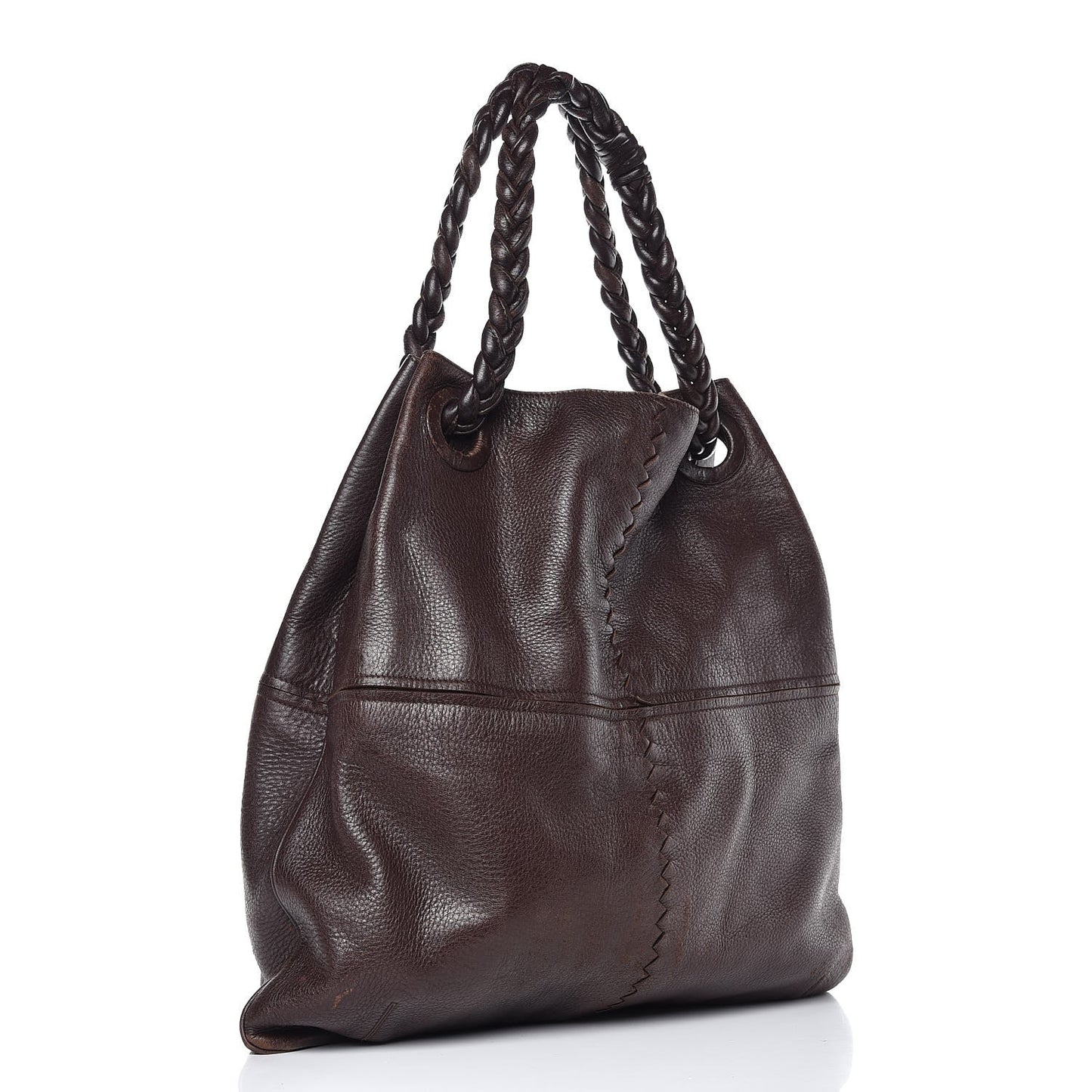 Cervo Deerskin Julie Tote Ebano