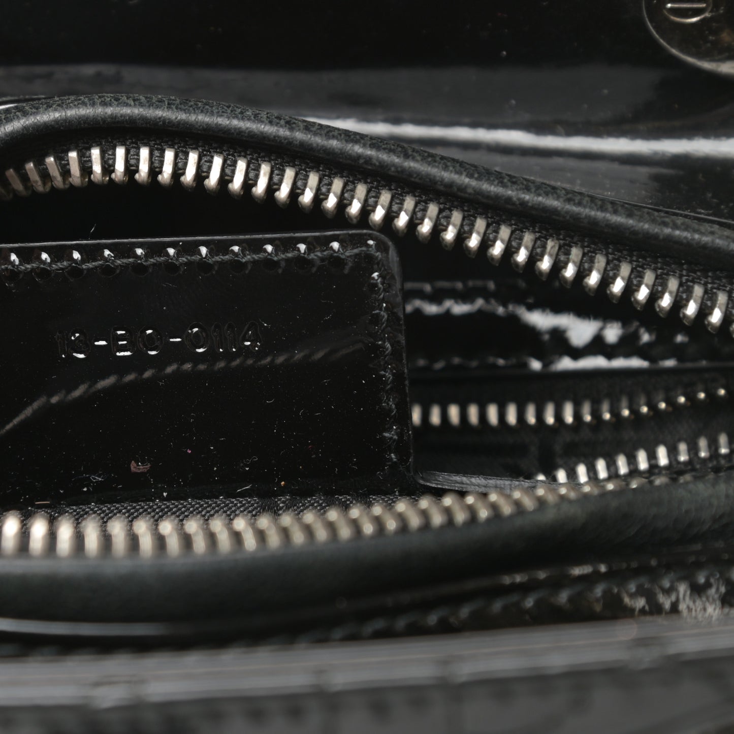 Patent Cannage Medium Lady Dior Black