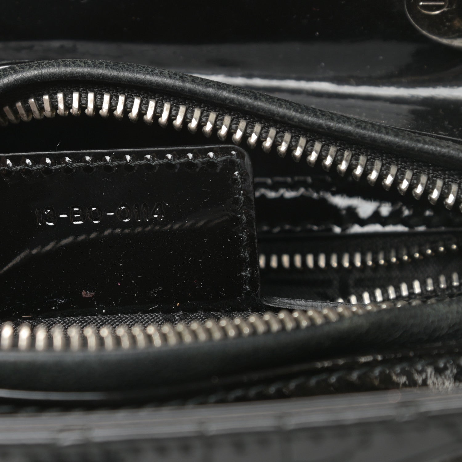 Christian Dior Patent Cannage Medium Lady Dior Black 7 of 11