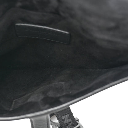 Christian Dior Ultra Matte Calfskin Saddle Belt Bag Black 5 of 9
