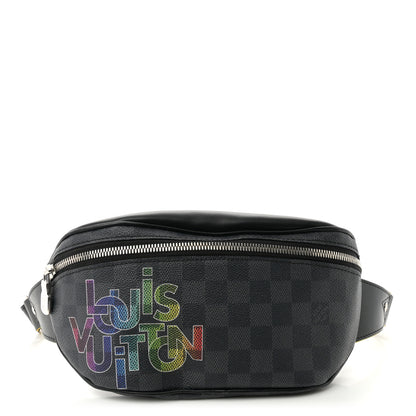 Louis Vuitton Damier Graphite Bumbag Yellow 1 of 10