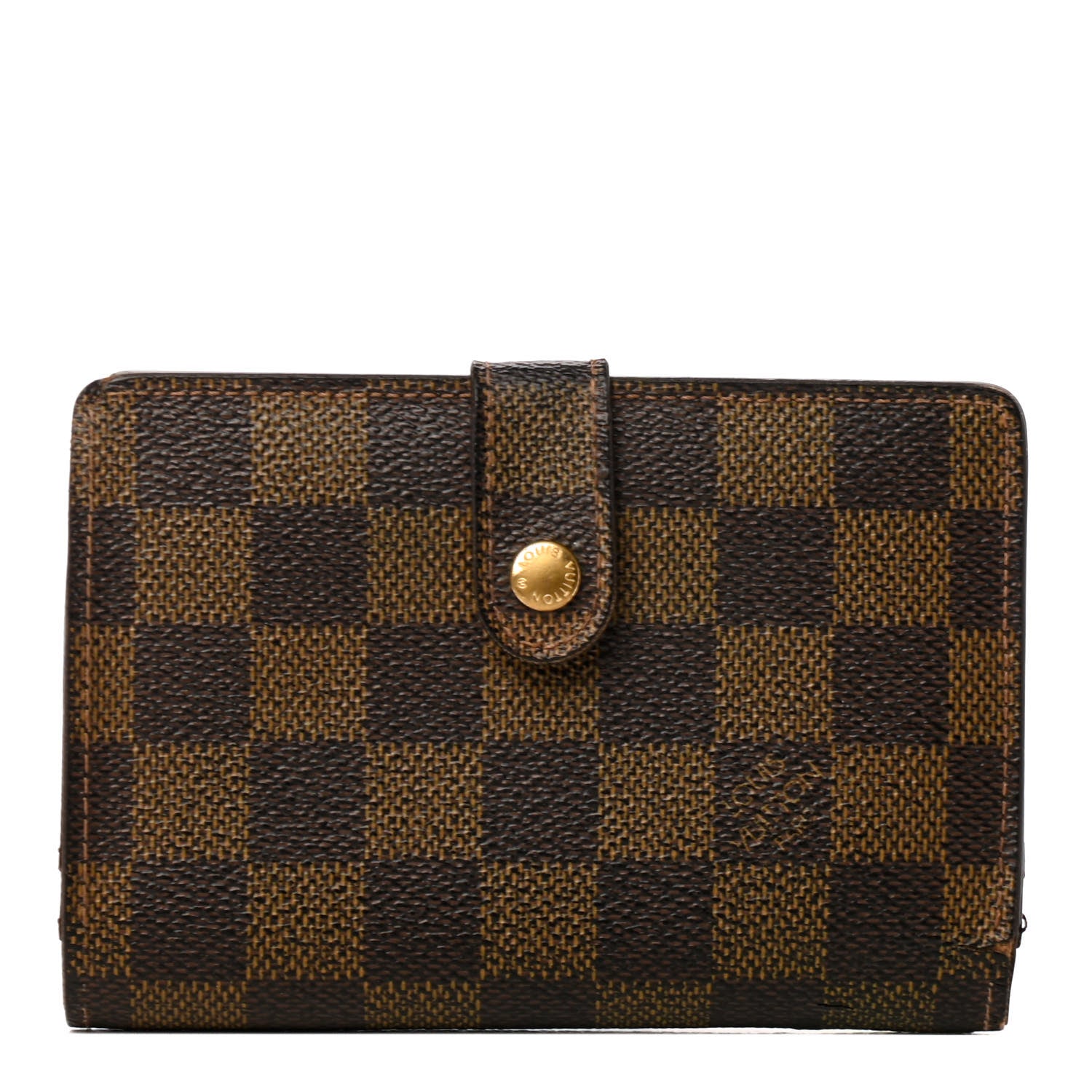 Louis Vuitton Damier Ebene French Purse Wallet 1 of 13