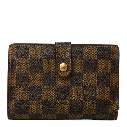 Louis Vuitton Damier Ebene French Purse Wallet 1 of 13