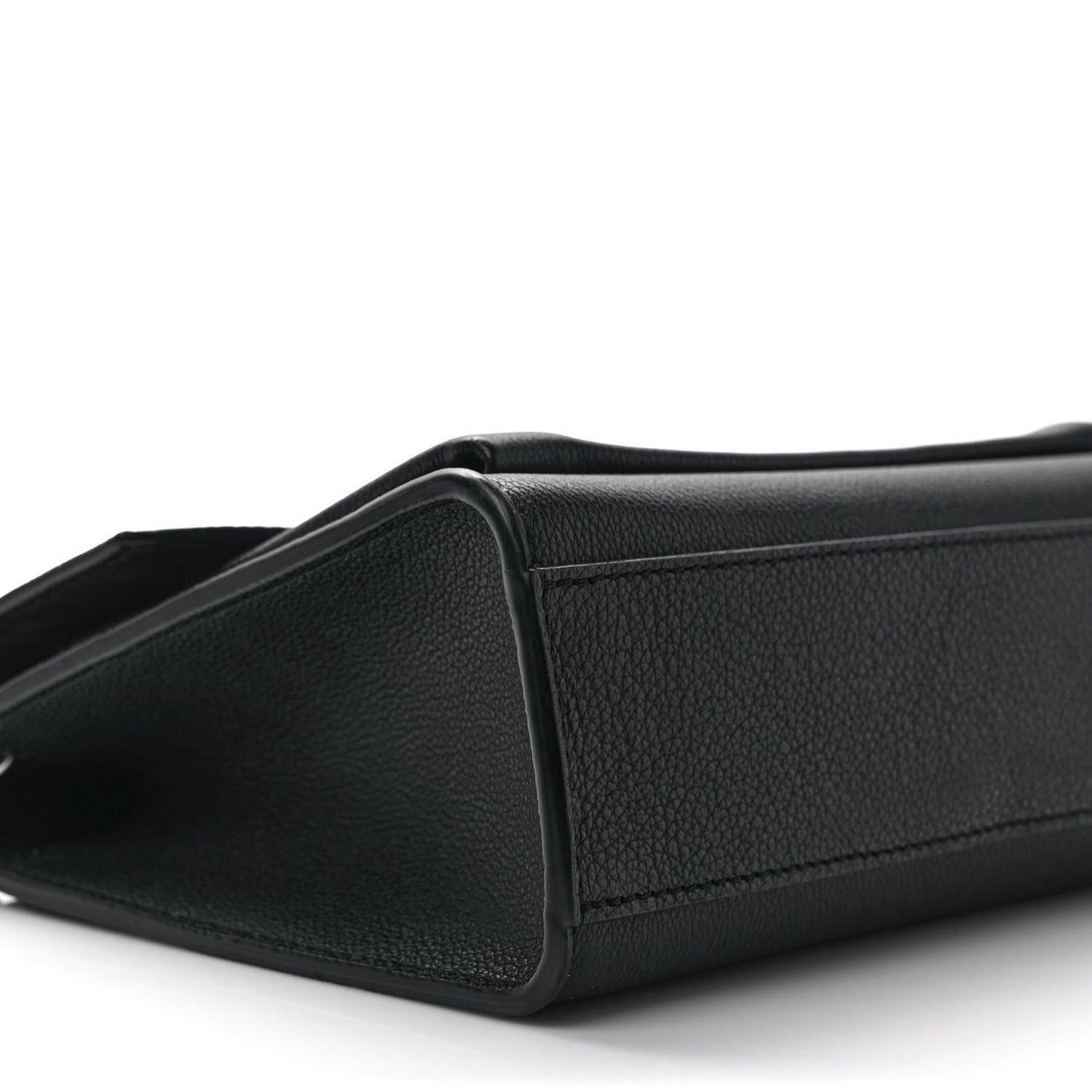 Soft Calfskin Mylockme Chain Bag BB Black