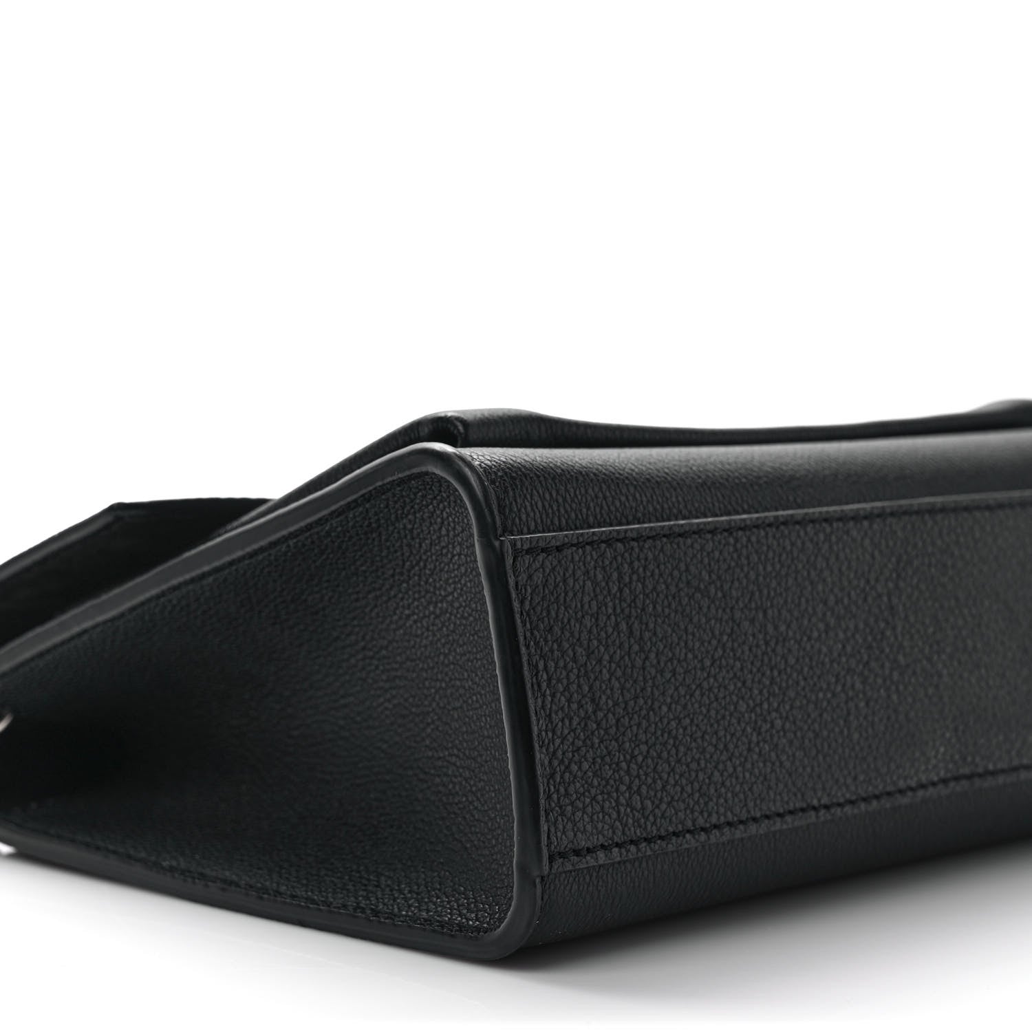 Louis Vuitton Soft Calfskin Mylockme Chain Bag BB Black 7 of 8