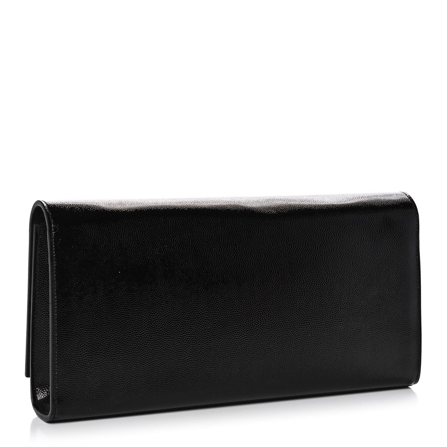 Grain De Poudre Monogram Cassandre Clutch Black