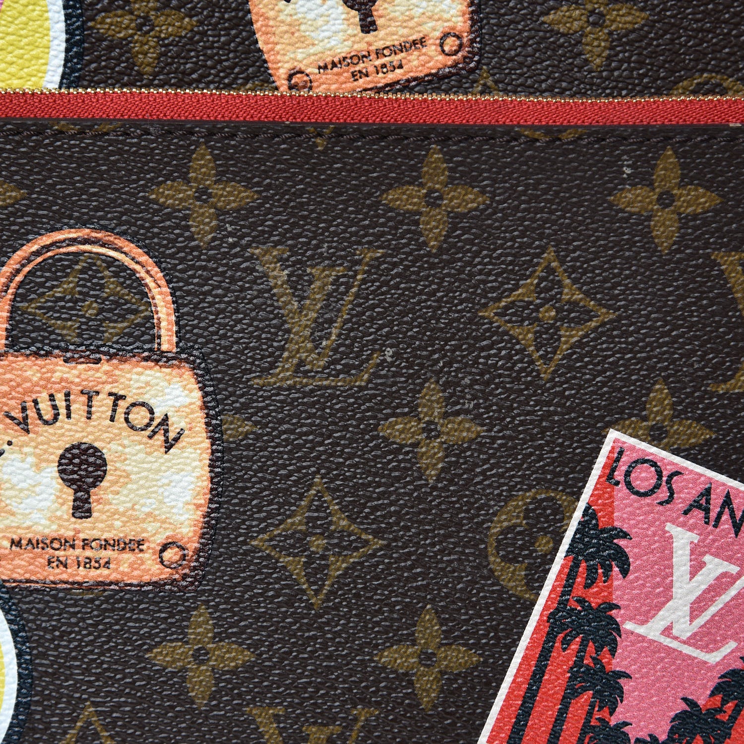 Louis Vuitton Monogram My LV World Tour Neverfull MM 14 of 15