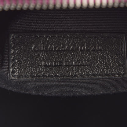Saint Laurent Calfskin Matelasse Monogram Lou Camera Bag Electric Fuchsia 9 of 9