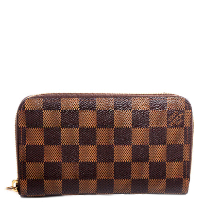 Louis Vuitton Damier Ebene Zippy Compact Wallet 1 of 8