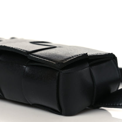Bottega Veneta Nappa Maxi Intreccio The Belt Cassette Bag Black 7 of 9