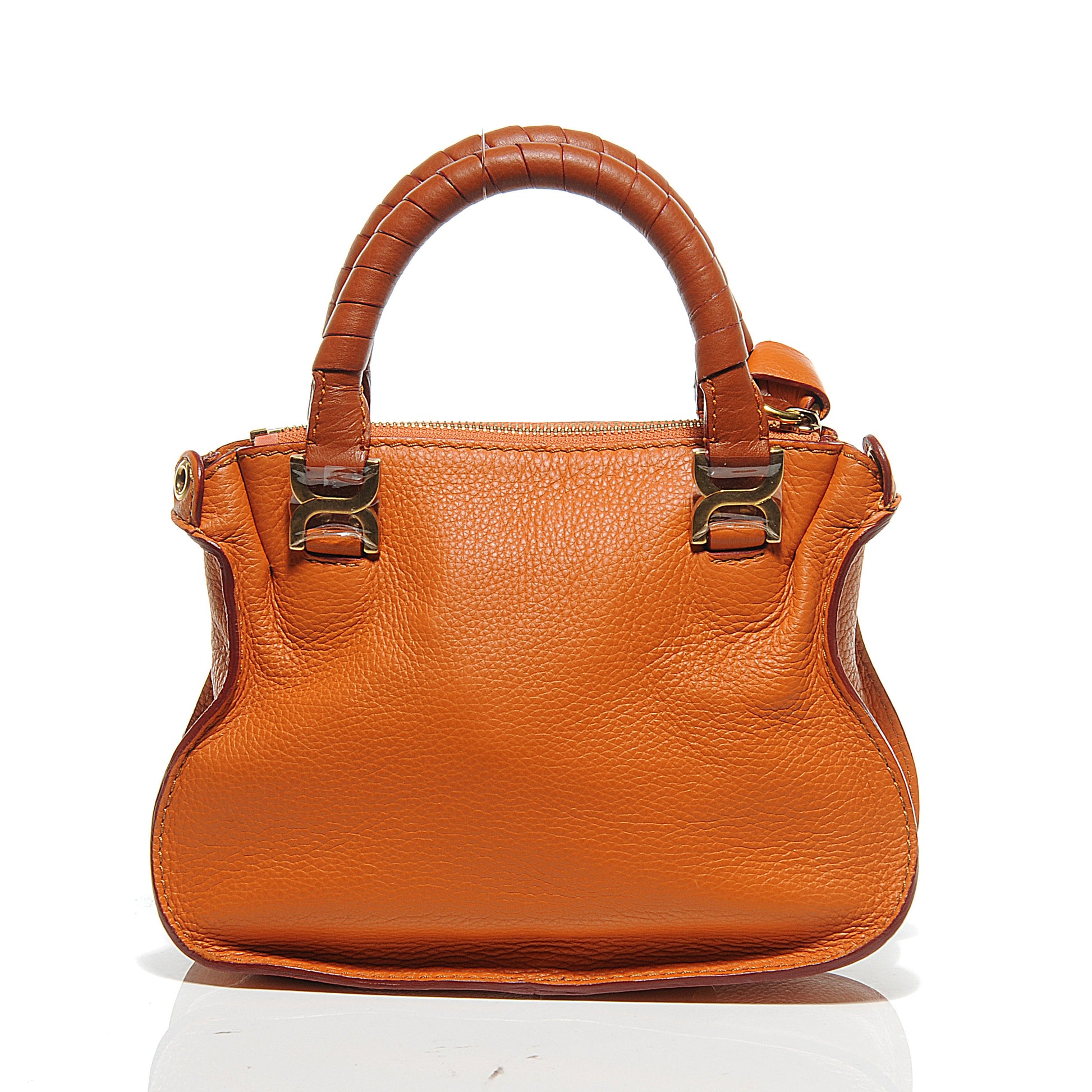 Chloe Calfskin Mini Marcie Satchel Indian Summer 10 of 11