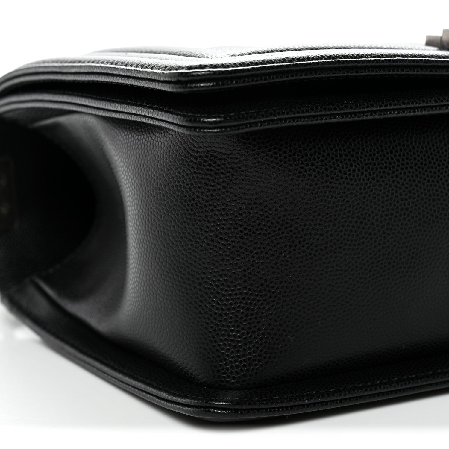 Chanel Caviar Quilted Medium Boy Flap Black 9 of 10