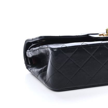 Chanel Lambskin Quilted Small Double Flap Black 9 of 11