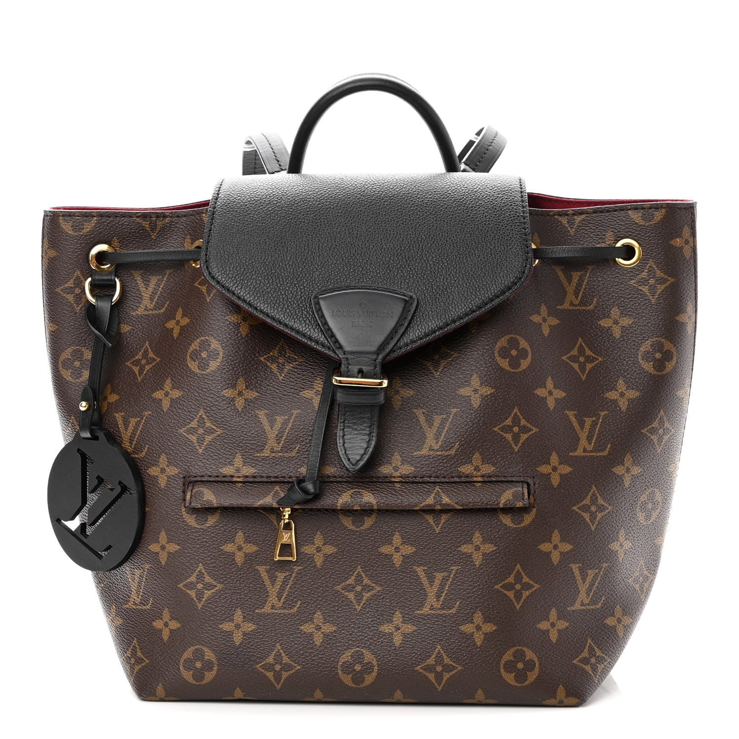 Louis Vuitton Monogram Montsouris PM Black 1 of 10
