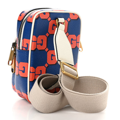 Gucci Dollar Calfskin Sling Bag Blue Orange Multicolor 3 of 10
