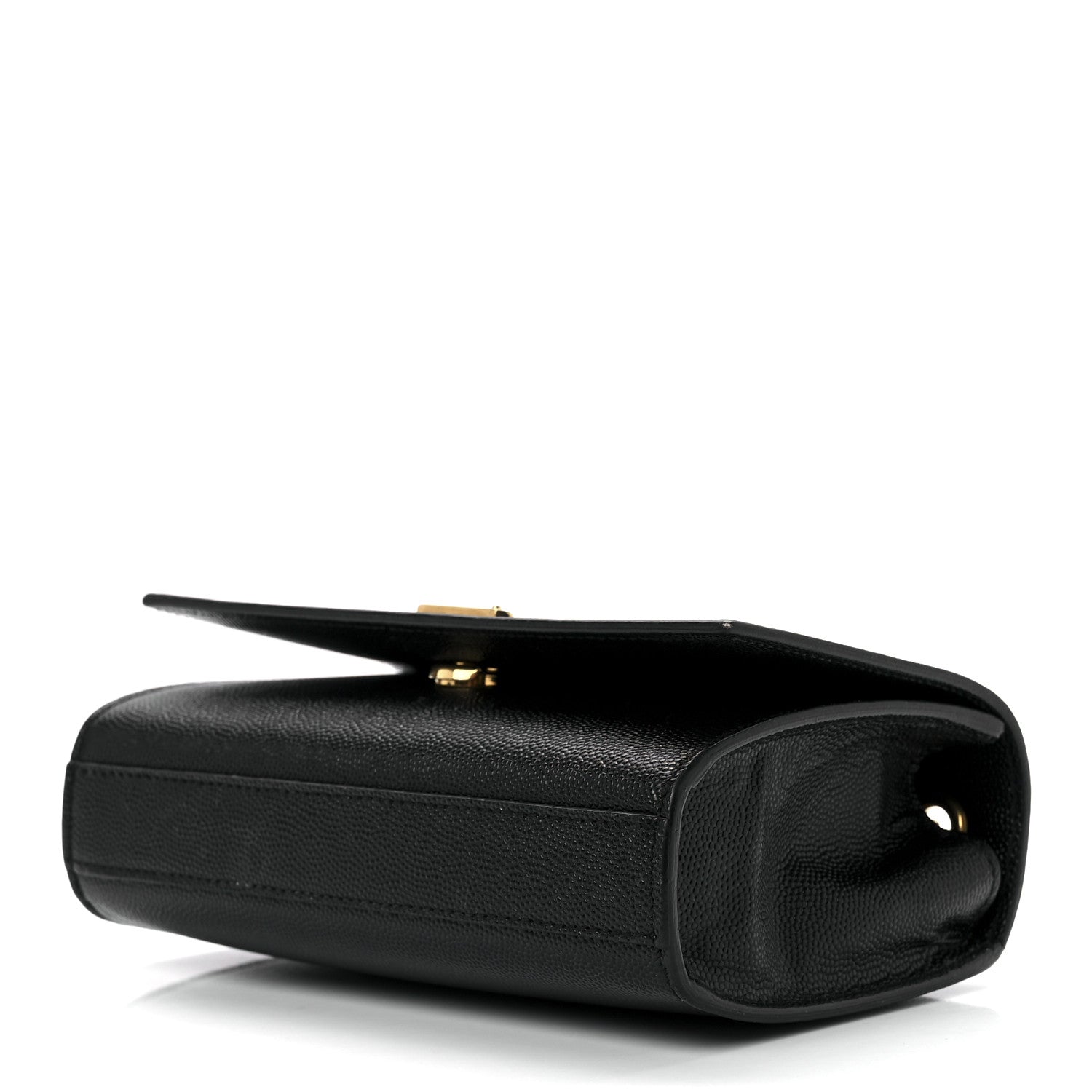 Saint Laurent Grain De Poudre Small Monogram Kate Satchel Black 10 of 14