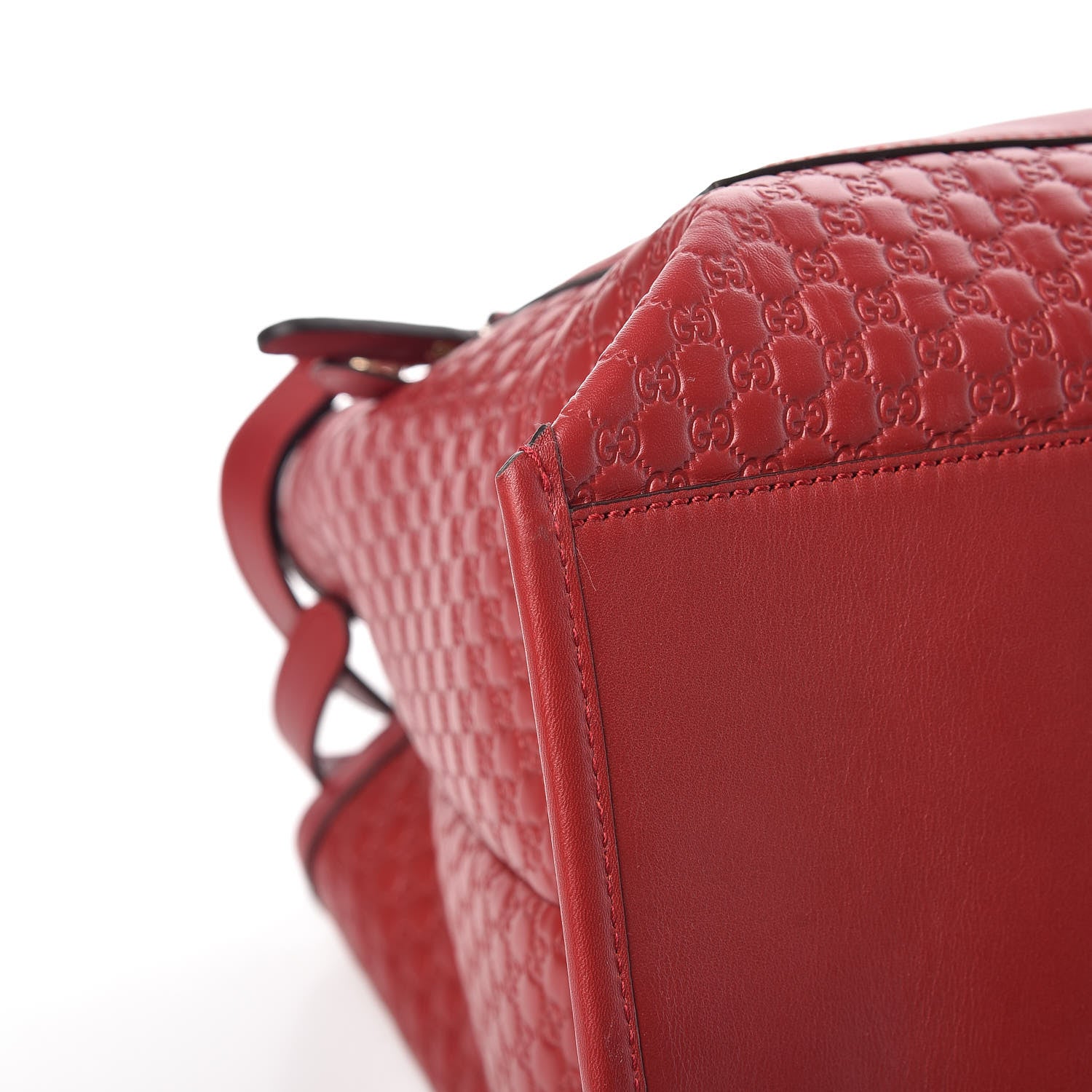 Gucci Soft Microguccissima Large Tote Red 9 of 12