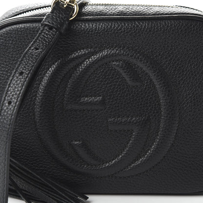 Gucci Pebbled Calfskin Small Soho Disco Bag Black 10 of 10