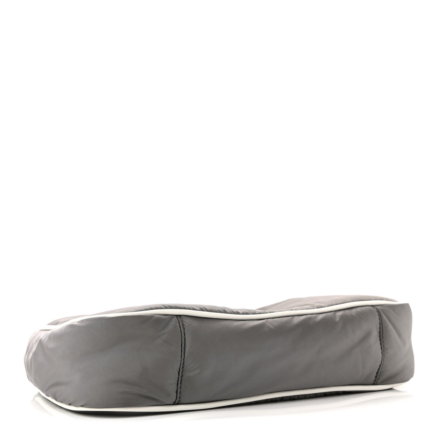 Saint Laurent Econyl Nylon Le 5 A 7 Hobo Grey 4 of 11