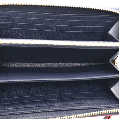 Louis Vuitton Empreinte Zippy Wallet Marine Rouge 5 of 10