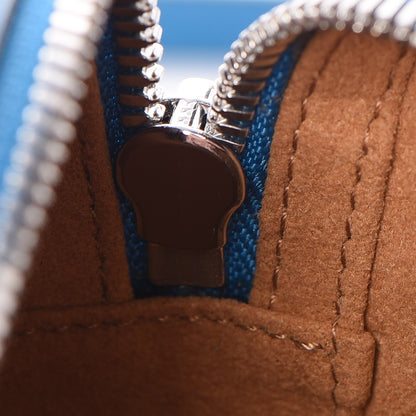 MCM Calfskin Repro Crossbody Bag Blue 9 of 16