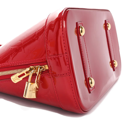 Louis Vuitton Vernis Alma PM  Pomme D'Amour 9 of 10