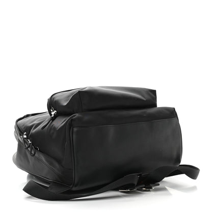 Burberry Nylon Logo Print Backpack Black 3 of 8