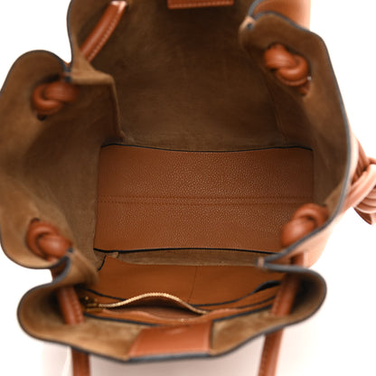 Loewe Calfskin Small Flamenco Knot Bag Caramel 5 of 12